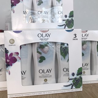 Sữa tắm olay fresh outlast body wash 700ml