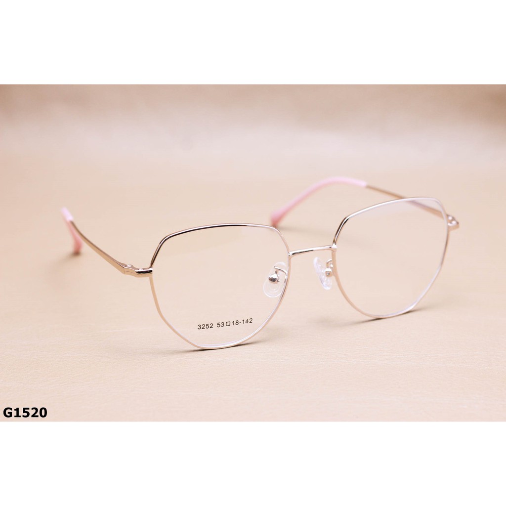 Gọng Kính Cận Hợp Kim Shady Unisex G1520 (Nhiều Màu)