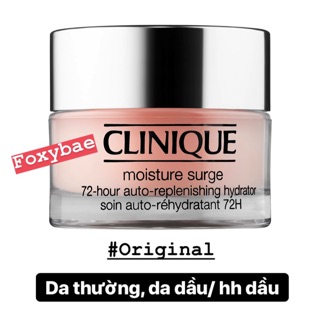 (TRẢ ORDER/ LIÊN HỆ TRC KHI ĐẶT) KEM CẤP NƯỚC CLINIQUE MOISTURE SURGE 72h AUTO REPLENISHING HYDRATOR