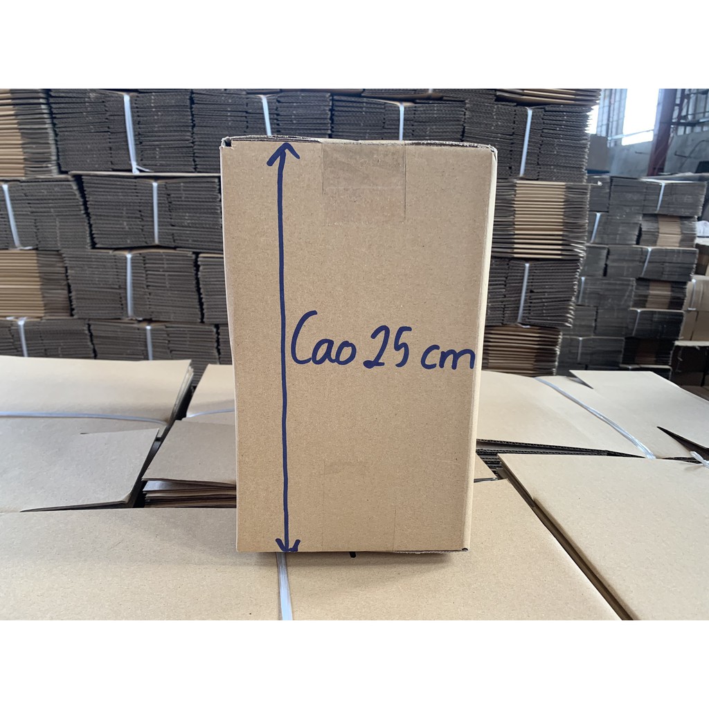 35x15x25 combo 10 hộp catton, hộp giấy catton đóng gói hàng