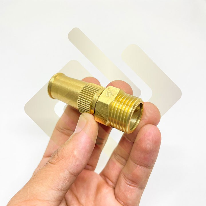 Đầu Phun Lắp Ren & Béc Xịt Điều Chỉnh Tăng Áp & Vòi Phun Nối Nguồn Nước Với Ren Ngoài G 1/2 21 Rửa Xe Phun Tưới Làm Mát