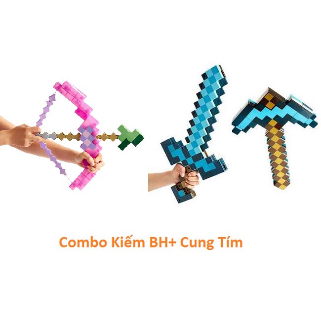 Đồ chơi Vũ khí Đẳng Cấp Minecraft