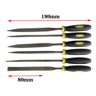 Bộ 6 cây dũa gỗ dài 180mm