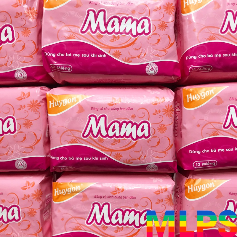 Băng vệ sinh mama cho mẹ sau sinh 12 miếng