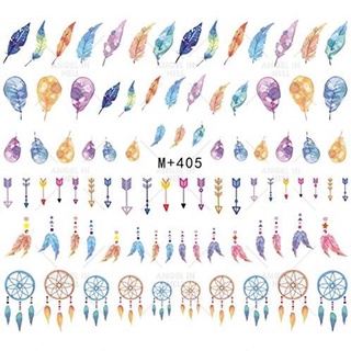 M+405-478 Nail Sticker ( dán nước ) _ kéo để xem mẫu