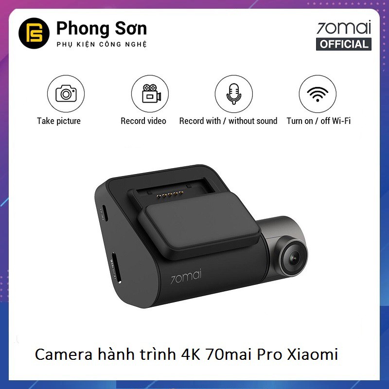 Combo Camera Hành Trình Xiaomi 70mai Dash Camera Pro + Module GPS hiển thị ADS - Bản Nội Địa Chuyển Sang Tiếng Anh | BigBuy360 - bigbuy360.vn