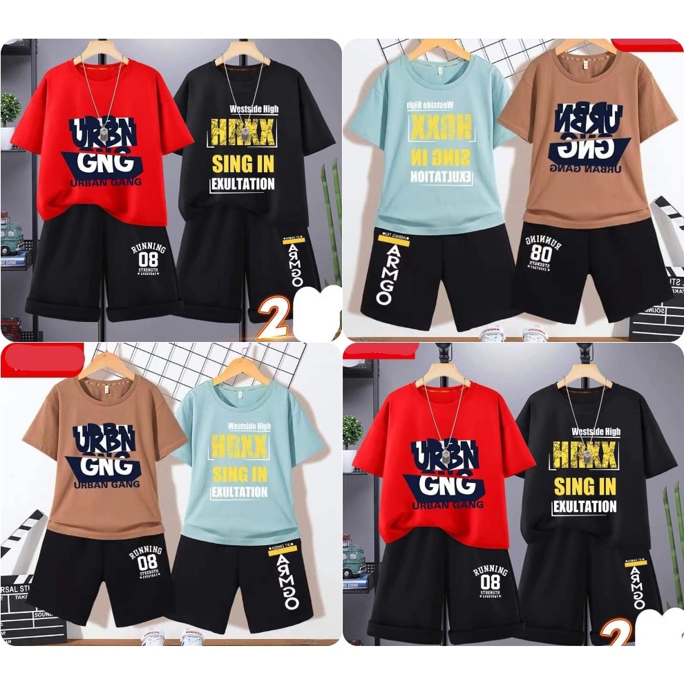 Set bộ quần áo dành cho bé trai 18-45kg mẫu HRXX. Thiết kế đẹp, đường may kỹ. MA22.