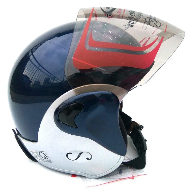 Nón bảo hiểm 3/4 GRS 318 kính an toàn chắc chắn