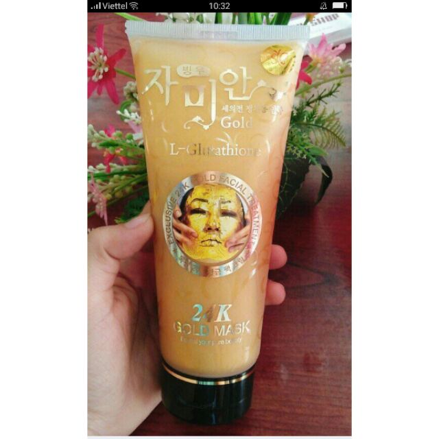 Mặt nạ vàng 24k gold mask(hàng auth)