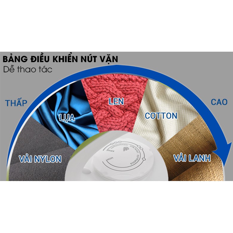 Bàn ủi khô Delites BUK03 Xanh