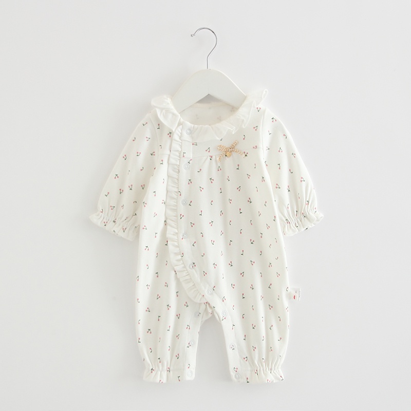 Body suit thu đông bé gái 0-24m
