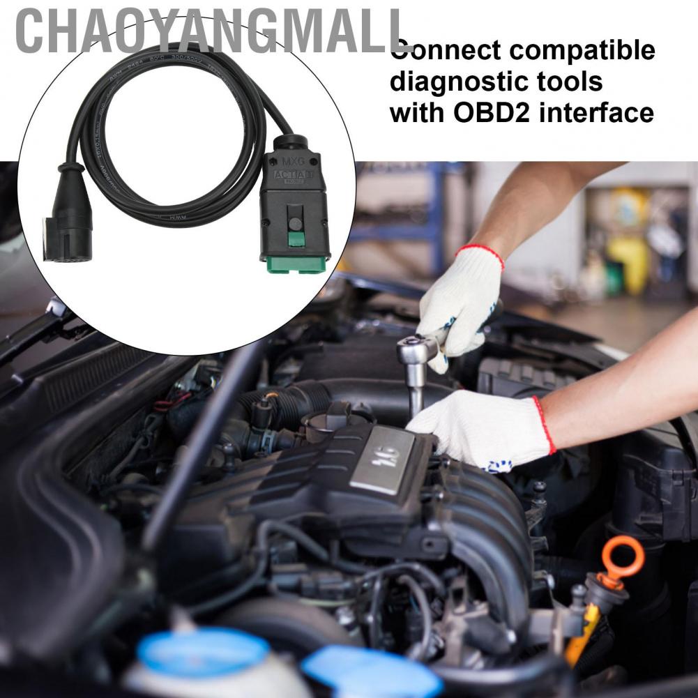 Chaoyangmall USB OBD2 Diagnostic Cable Fault Code Reader Adaptor Replacement for Peugeot Citroen Adapter Auto Tool