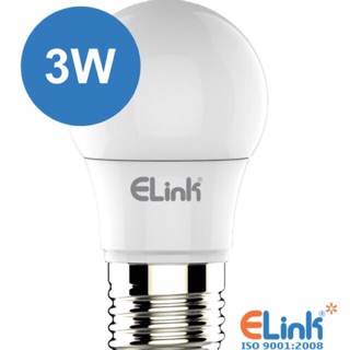 Bóng đèn led bulb cao cấp ELink 3W ánh sáng trắng , vàng ( bảo hành đồi mới 2 năm)