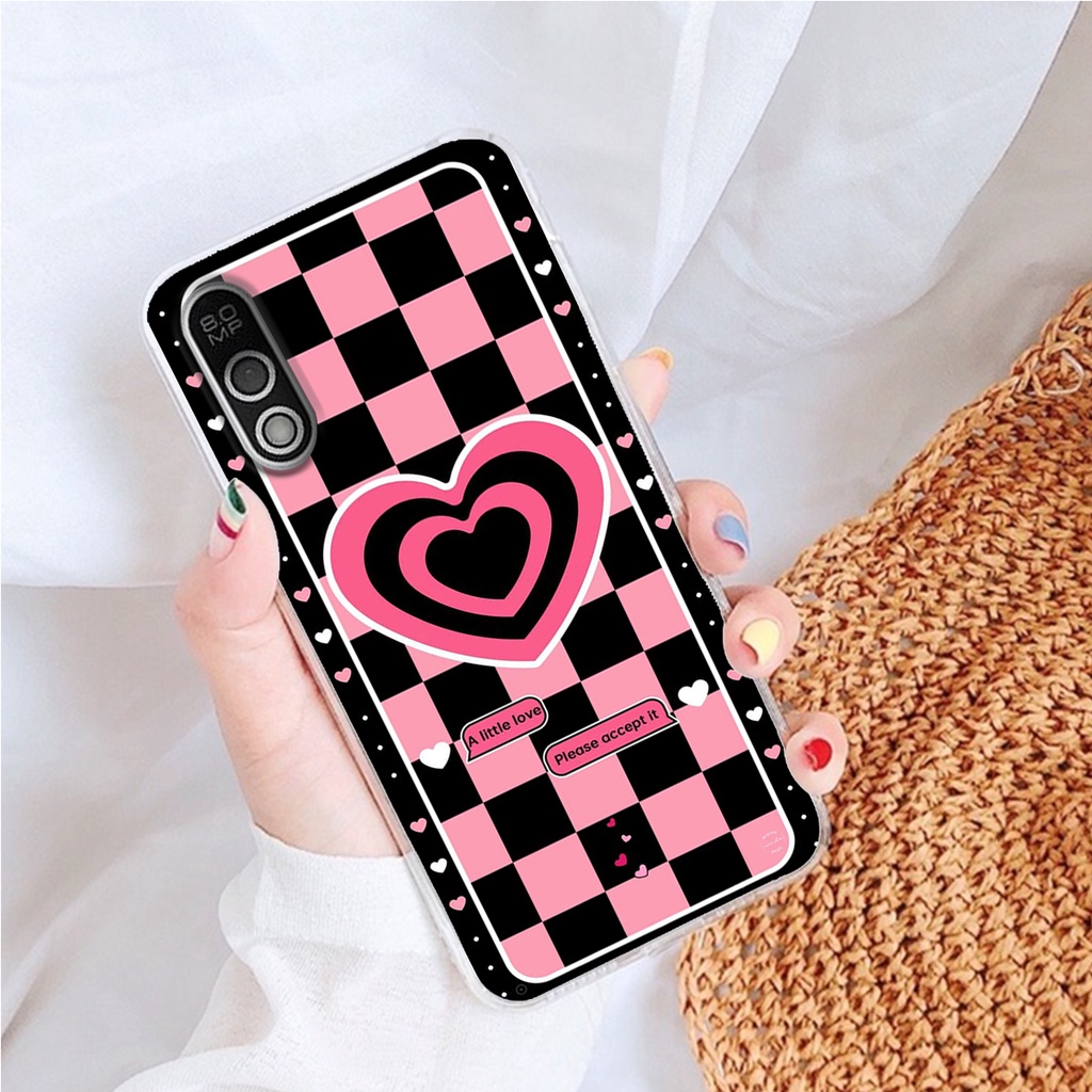 Ốp Lưng VSMART BEE 3 - LIVE  - STAR ,  In Hình &quot;Black Haeart&quot; Phong Cách Đẹp.