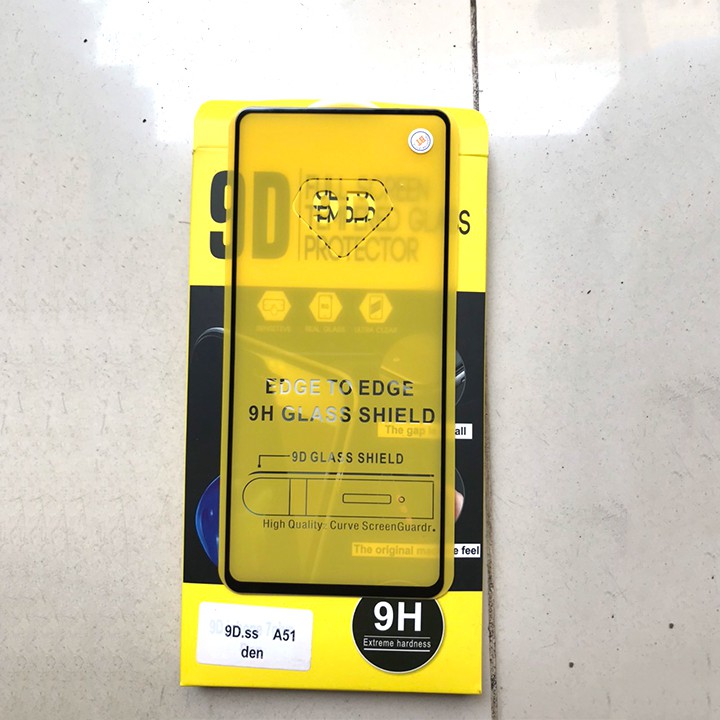 Miếng dán cường lực Full màn hình Samsung A51