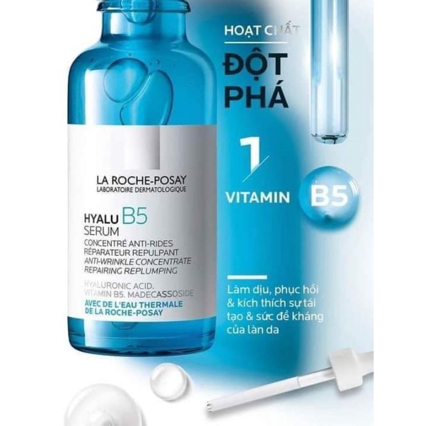 Serum La roche Posay B5 hyalu phục hồi, dưỡng ẩm