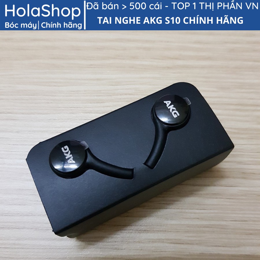 Tai nghe AKG S10 chính hãng S10 Plus S8, S9, Note 8, Note 9, S10, Note 10 nguyên seal tặng 4 núm phụ