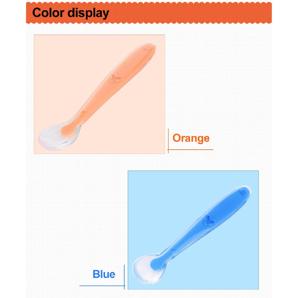 Muỗng Silicone Cho Bé Ăn