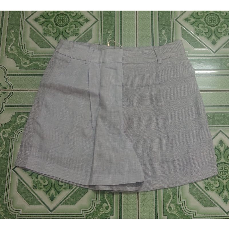 Quần short đùi Sọc caro hiệu Vero Moda