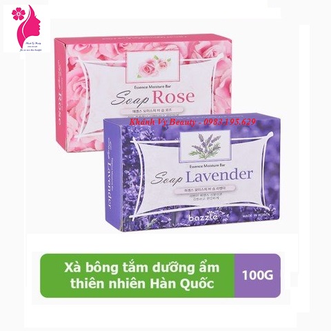 Xà Phòng Bazzle Hàn Quốc xà phòng thảo dược giúp da sạch sáng khỏe mềm mịn ko gây nhờn rít khô da