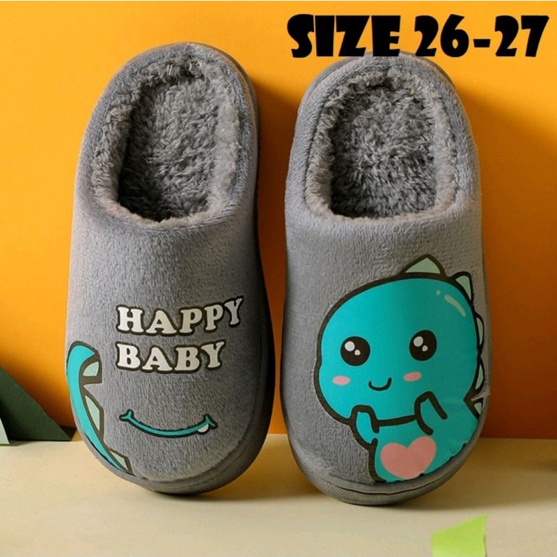 Dép vải bông đi trong nhà siêu cute cho bé