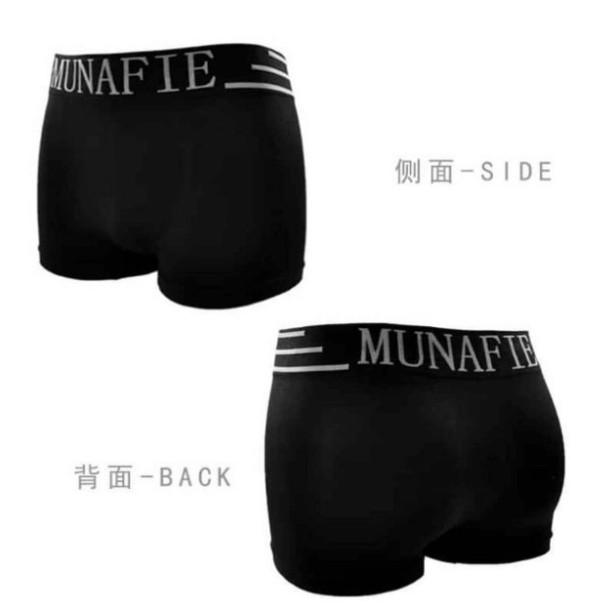 Quần Lót Nam. QUẦN SIP ĐÙI NAM NHÂT Munafie Hàng siêu thị cao cấp, Free size từ 50kg-85kg co giãn theo body