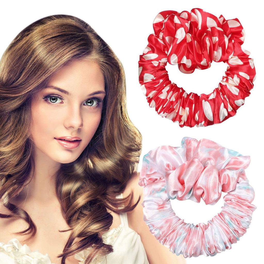 Bộ 2 Lô Uốn Tóc Xoăn Cho Người Lười Khi Ngủ