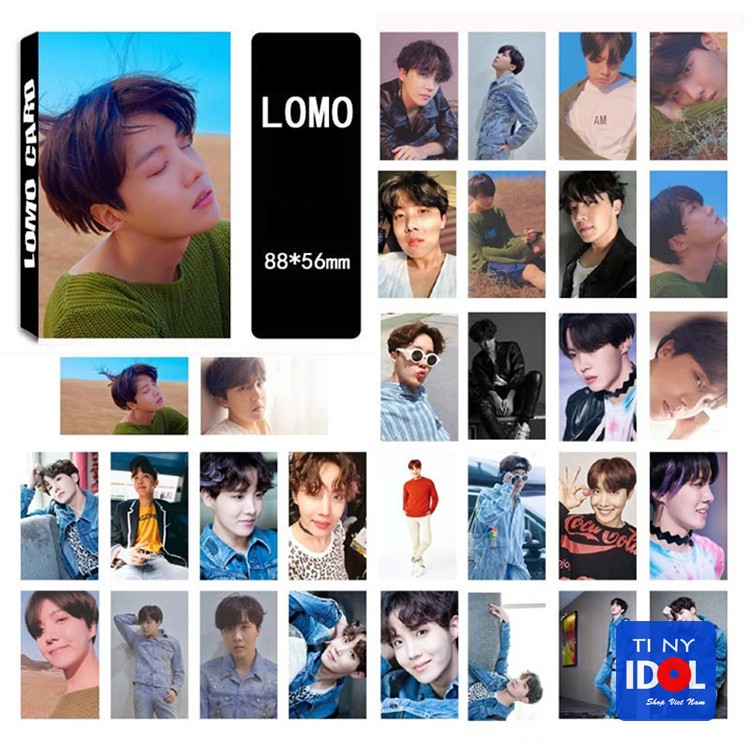 Lomo Card BTS Love Yourself Tear, Album Hình Ảnh Kpop 30 Tấm