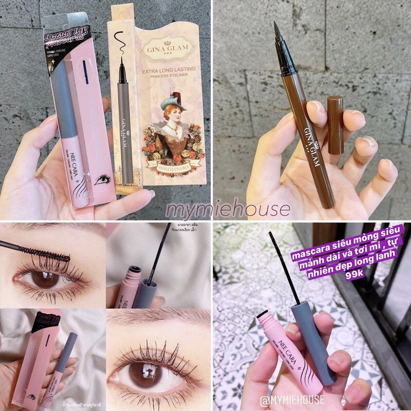 SET MASCARA + KẺ MẮT NEECARA