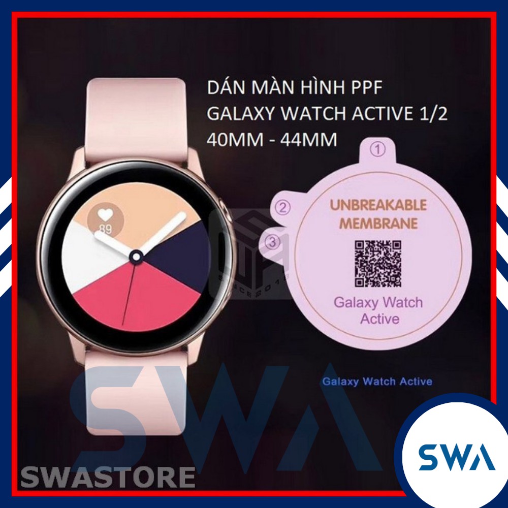 Dán màn hình PPF King Kong đồng hồ Galaxy Watch Active và Active 2 40mm và 44mm SWASTORE