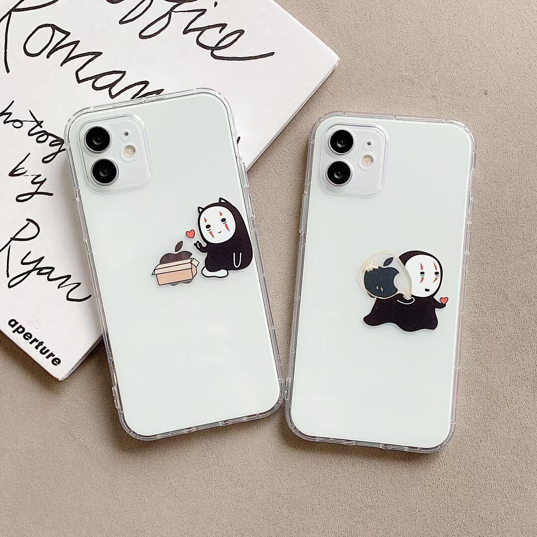 Ốp Lưng Silicone Mềm Trong Suốt In Hình Totoro Cho Iphone 12pro Max 12mini 11pro Max X Xs Max Xr Se 2020 7 8 Plus | BigBuy360 - bigbuy360.vn