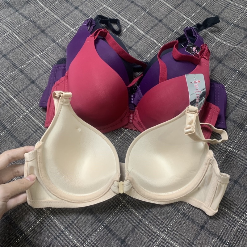 Áo lót ngực trơn cài trước nâng ngực siêu quyến rũ mút dày 2cm | BigBuy360 - bigbuy360.vn