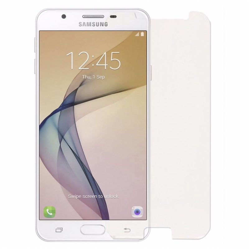 Kính cường lực Samsung J7 pro/ j7 prime 2,5D trong suốt, tặng giấy lau màn hình