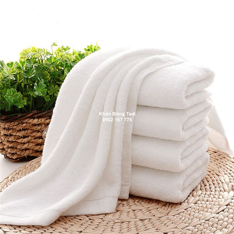 Xả khăn mặt cao cấp khách sạn 5 sao hàng dư 100% cotton kt 30x50