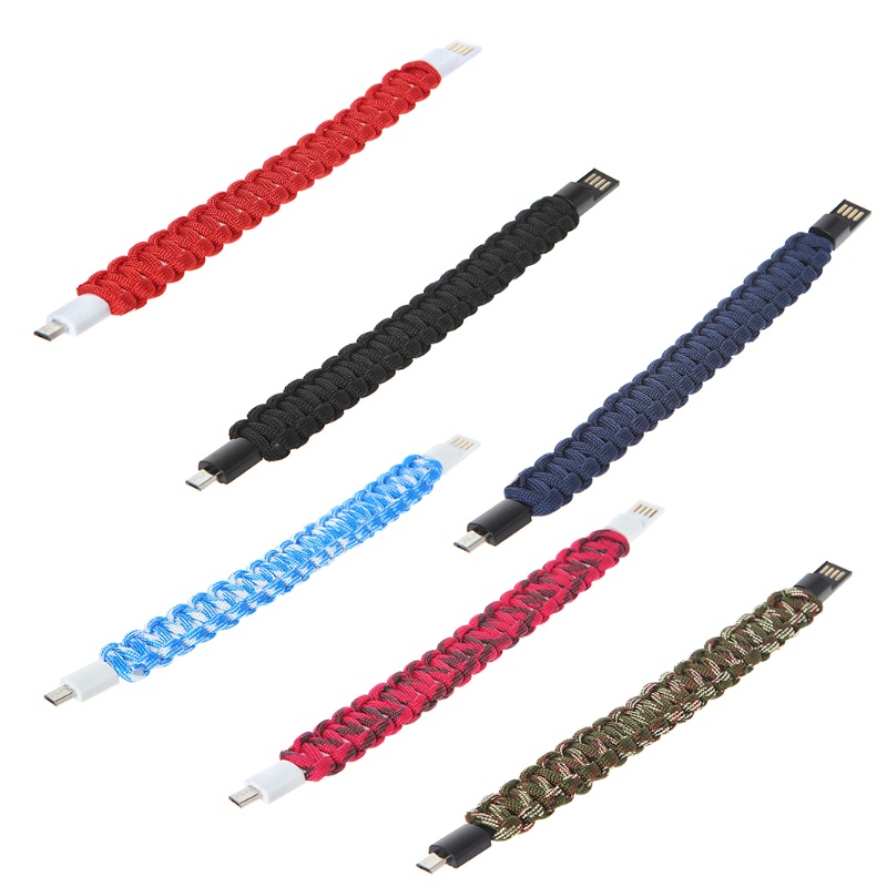 Dây Cáp Sạc / Truyền Dữ Liệu Micro USB Chống Mài Mòn Thiết Kế Nhỏ Gọn Thông Dụng