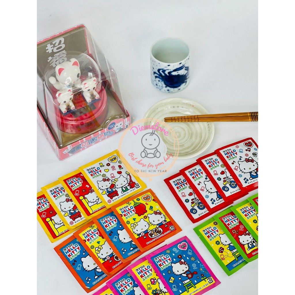 Gia vị rắc cơm Hello Kitty 20 gói nhỏ