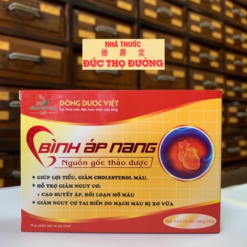 Bình Áp Nang - ổn định huyết áp ngừa tai biến suy tim suy thận