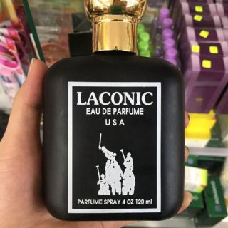 NƯỚC HOA LACONIC ĐEN 120ML