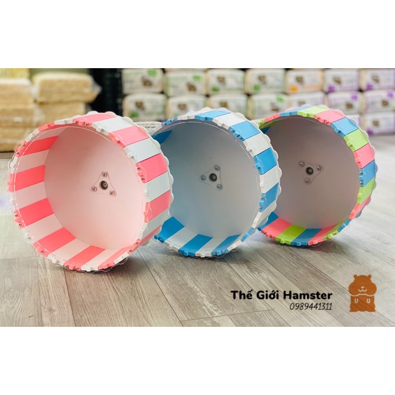 Vòng quay gỗ 21cm cho Hamster