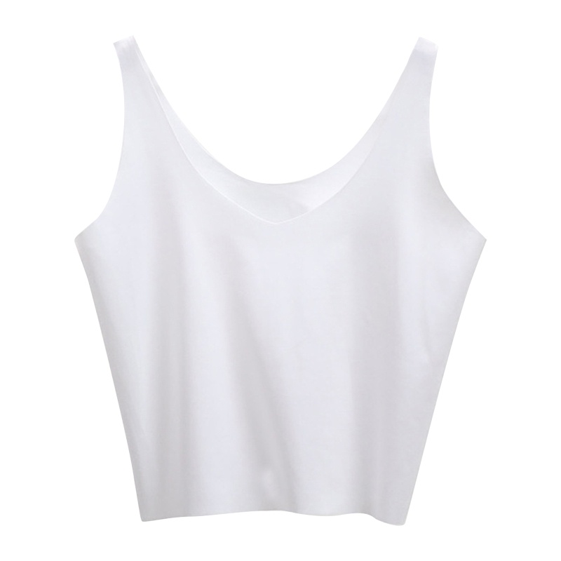 Xiangbao Áo Tank Top Không Tay Màu Trơn Cơ Bản Thời Trang Mùa Hè Dành Cho Nữ