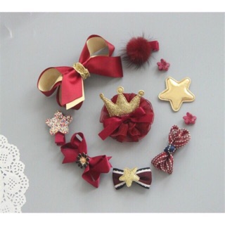 Set kẹp tóc Chicbaby cho bé