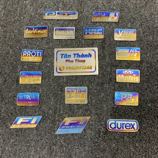 Logo titan: Brembo, Proti, HRC, Ohlins, ESP, Uma Racing, YSS, Durex, Niton, FGM.FI, Matris