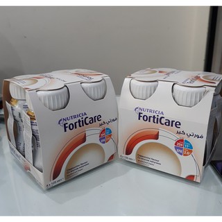 Sữa nước Nutricia Forticare 3 lốc (12 chai) vị Capuchino