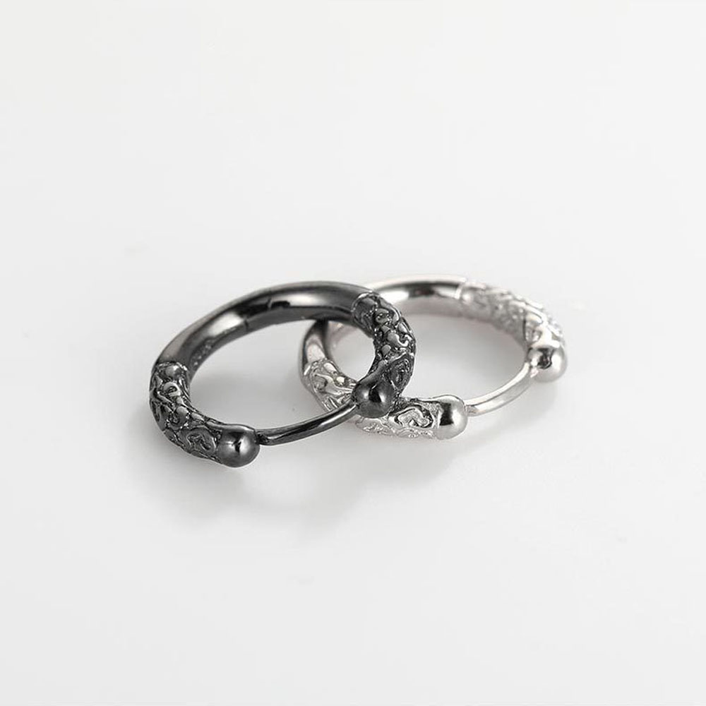 Khuyên Tai Tròn Thời Trang Cá Tính