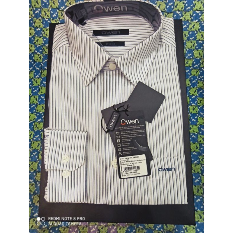 SƠ MI OWEN DÀI TAY SALE 30%