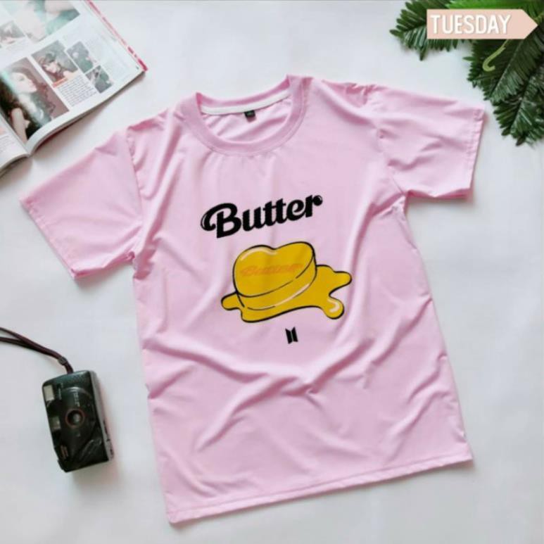 BUTTER Áo phông tay lỡ cotton chất đẹp mát, áo unisex, áo phông trắng đen các kiểu  ྇