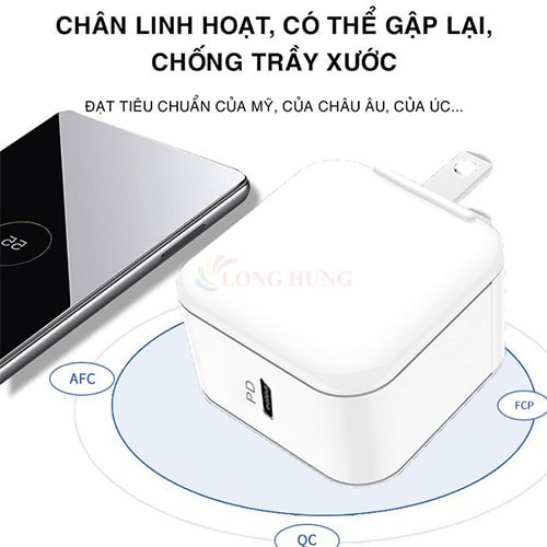 [Mã 2404EL10K giảm 10K đơn 20K] Cốc sạc Bagi QC 4.0 20W 1Type-C CE-PD20 - Hàng chính hãng