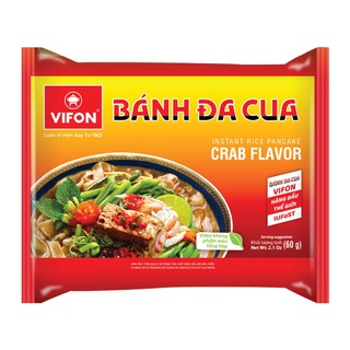 Bánh đa cua vifon 60g/gói
