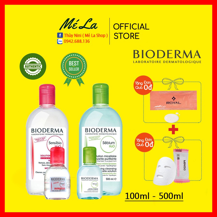 ✅[CHÍNH HÃNG] Nước Tẩy Trang Bioderma Micellaire Solution Sensibio - Sebium H2O | BigBuy360 - bigbuy360.vn