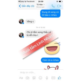 MUỐI TẮM LINH NHÂM HẾT HÀNG